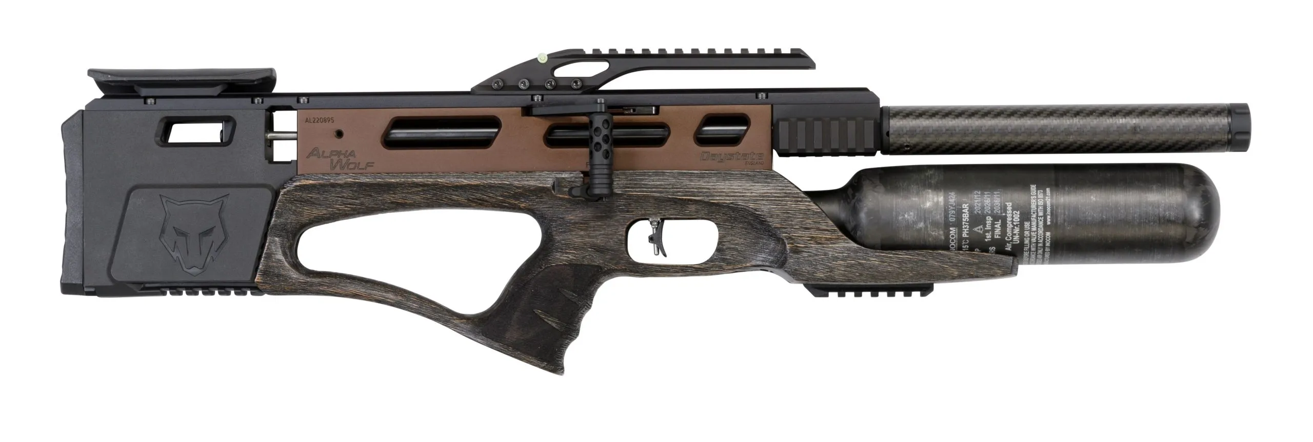 ALPHAWOLFSAFARI1-scaled-1.webp Daystate Alpha Wolf Safari PCP Air Rifle - Image 1