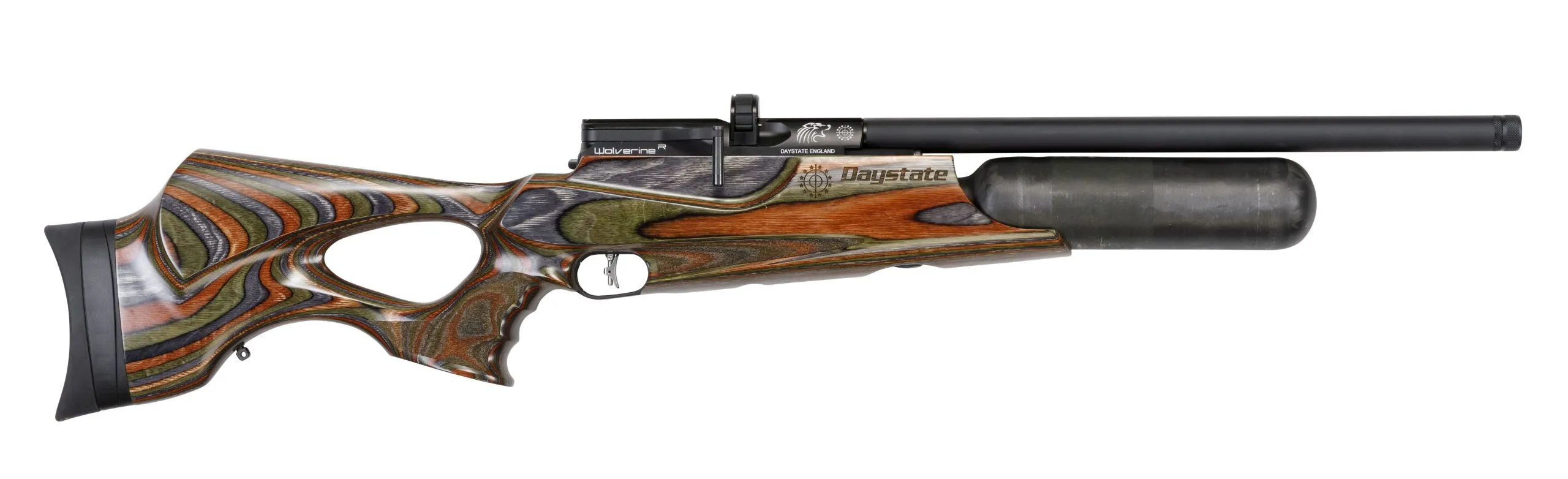 WOLVERINE-FORESTER-BTYPE-2-scaled-1.webp Daystate Wolverine R Hi-Lite Forester Laminate PCP Air Rifle - Image 1