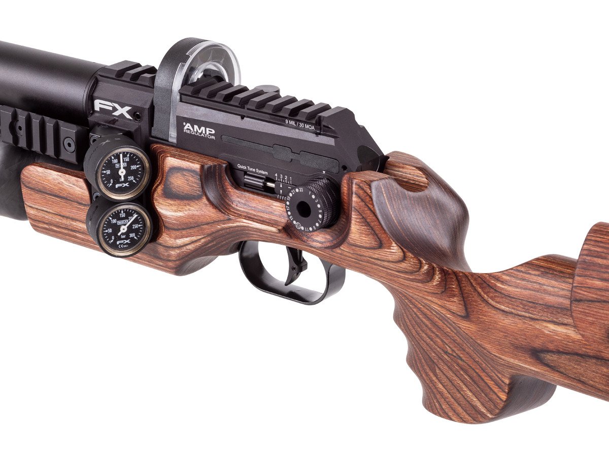 FX King PCP Air Rifle, GRS Hunter Brown - Image 6