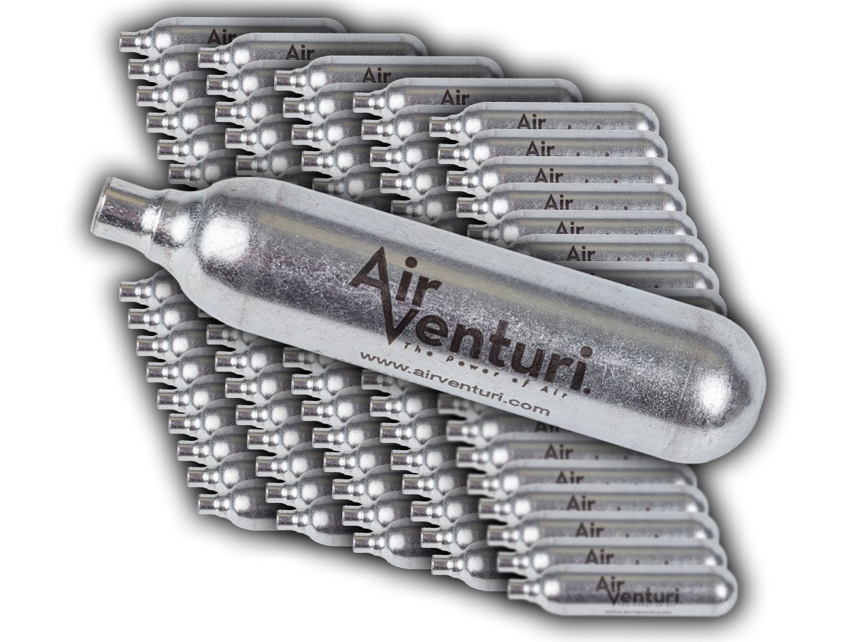 air-venturi-12-gram-co2-cartridges-100-pack_1694718504.jpg Air Venturi 12 Gram CO2 Cartridges, 100 Pack - Image 1