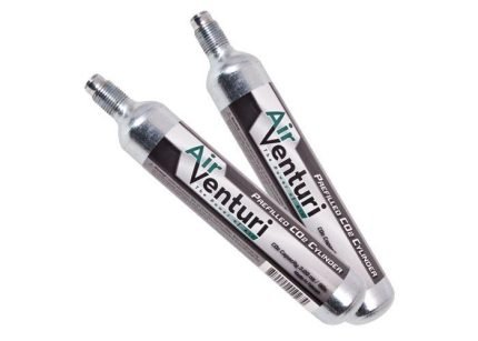 Air Venturi 90 Gram CO2 Cylinders, 2 Pack (*)